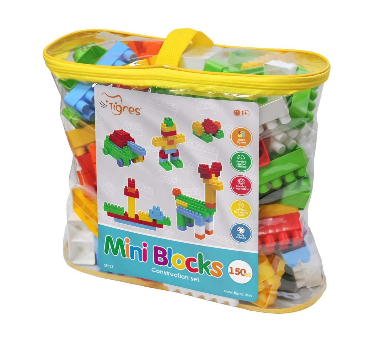 Designerskie „Mini Blocks” 150 elektryczne, Tigres