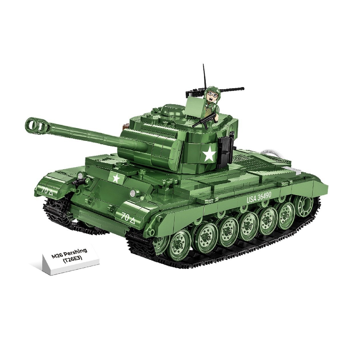 Constructor Tank M26 Pershing 1:28 904 części Cobi 2564 - obrazek 5