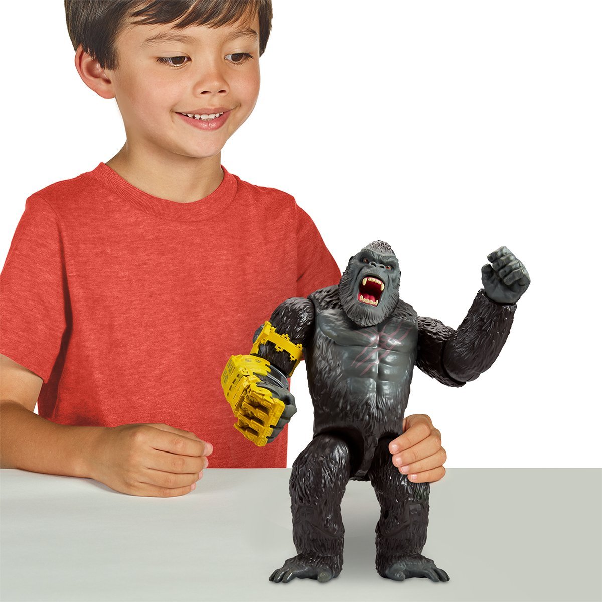 Kong Gigantyczna figurka ze stalową łapą 28 cm Godzilla kontra Kong 35552 - obrazek 3