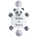 Zabawka Baby on Board z przyssawkami Panda Lulu Nattou 963459