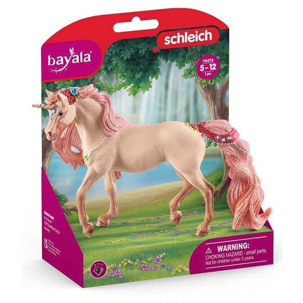 Figurka jednorożca z dekoracjami klacz Schleich 70573 - obrazek 2