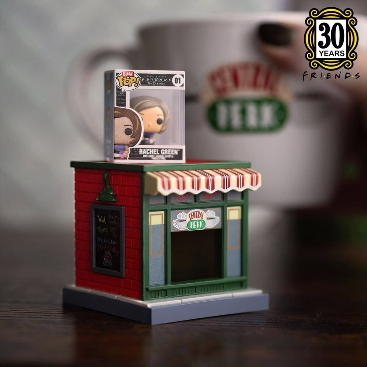 Rachel w Central Perk Bitty Pop Town Funko 83689 Playset - obrazek 6