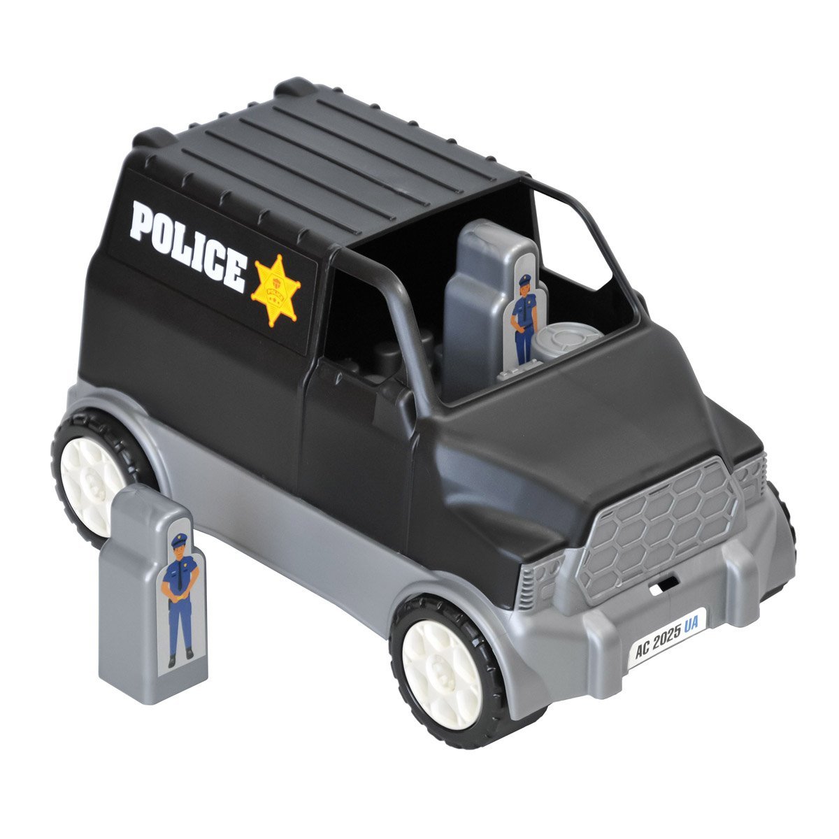 Auto Police SUV Smart Wheels Tigres 40045 czarny - obrazek 2