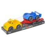 Zestaw aut "Kid cars Sport" 3 szt. na tablecie (kabriolet wyścigowy)