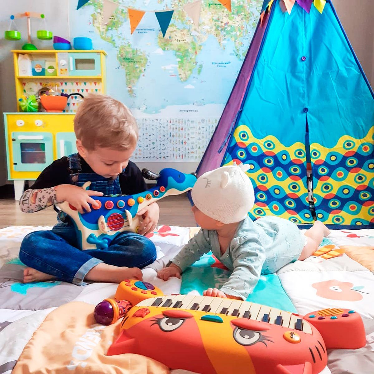 Zabawka muzyczna Battat Guitarist Dog BX1206Z - obrazek 9