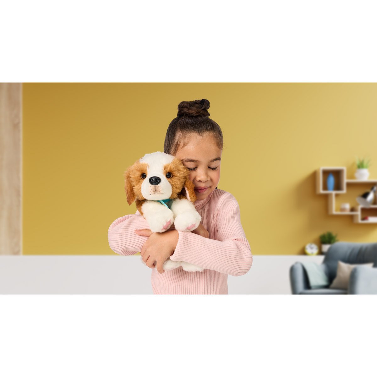 Interaktywna zabawka Łagodny szczeniak Łoś Małe żywe zwierzaki 26548 - obrazek 3