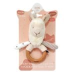 Grzechotka z drewnianym gryzoniem lamą Sammy, ELFIKI