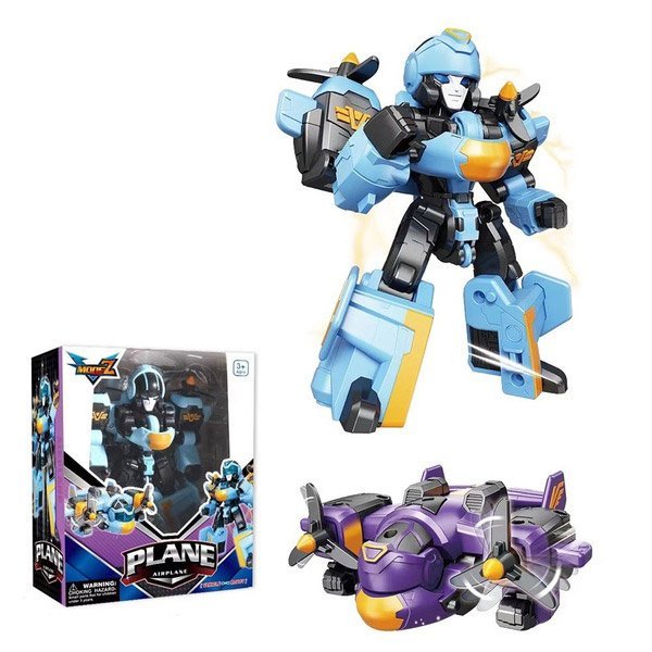 Zabawka Robot Transformer Samolot DIY Zabawki CJ-2290466 - obrazek 2