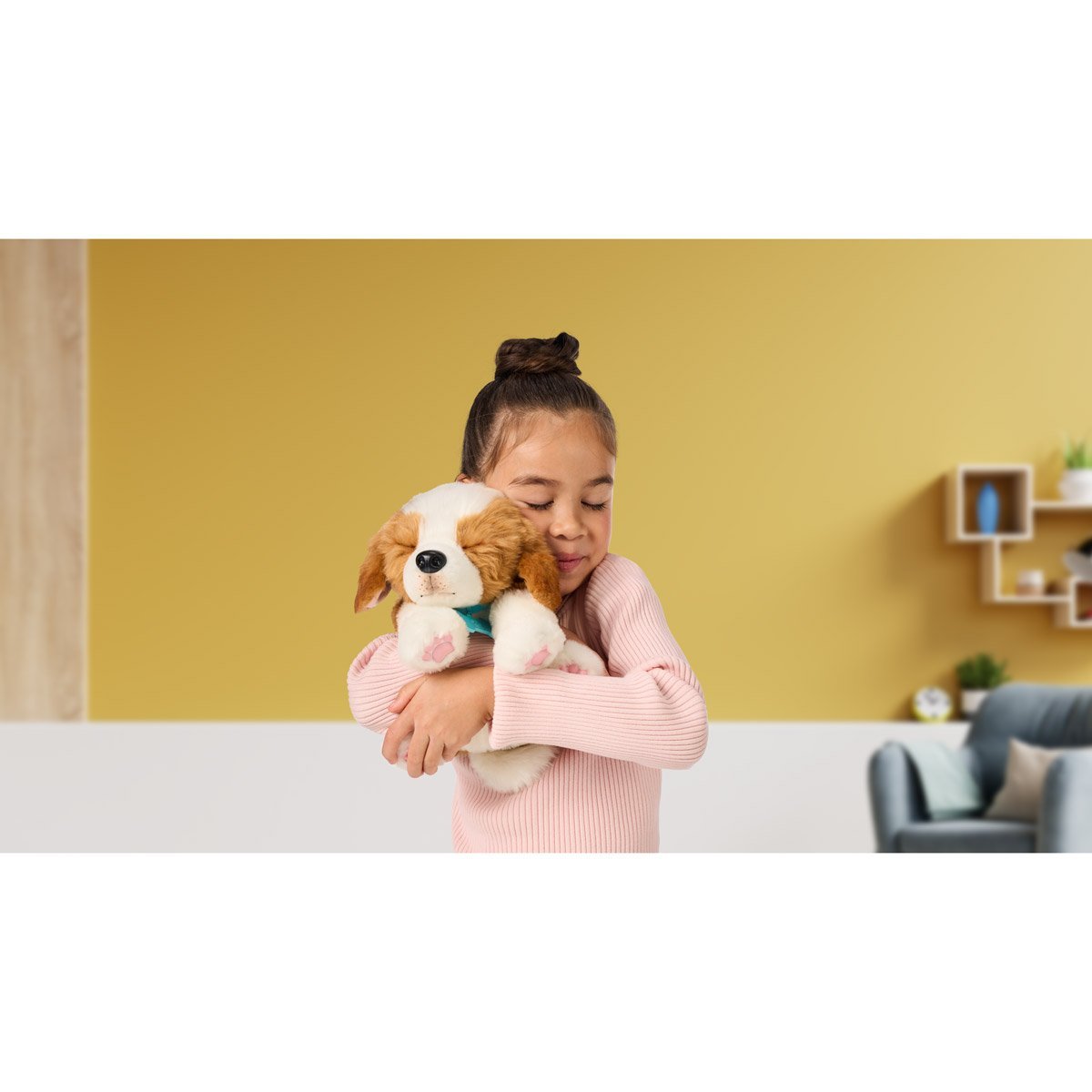 Interaktywna zabawka Łagodny szczeniak Łoś Małe żywe zwierzaki 26548 - obrazek 5