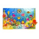 Mata do zabawy rozwojowej Mysterious Ocean Book Skyscraper