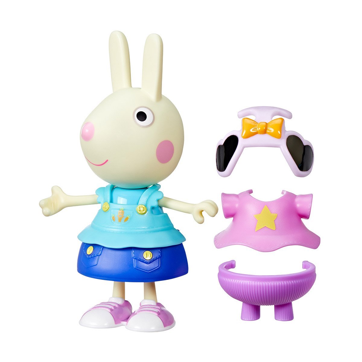 Peppa Figurines Fashion Adventure Dress Up Rebecca Peppa Pig G0329 Zestaw do zabawy