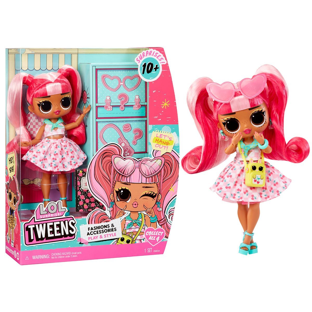 Zestaw do zabawy z lalką Cherry Lady firmy Tweens Core LOL Surprise 542575