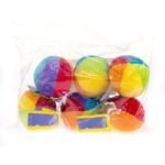 Miękka zabawka Goki Zestaw piłek z grzechotką 6 szt. 65042